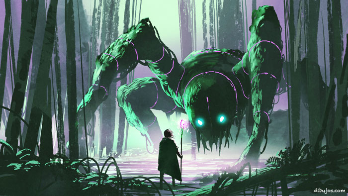 ilustracion de Moustro