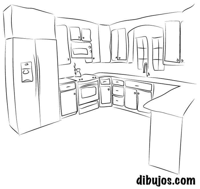 dibujos.com - Cocina