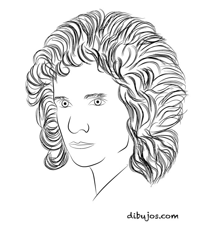 dibujo de Roberto Carlos