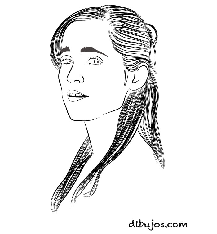 dibujo de Julieta Venegas