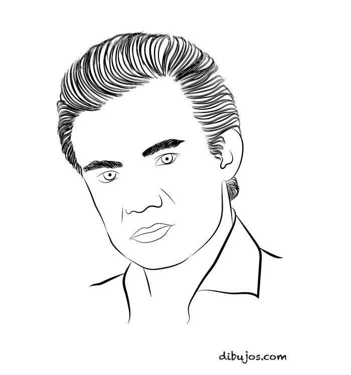 dibujo de José José