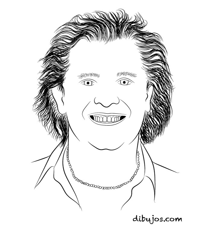 dibujo de Carlos Vives