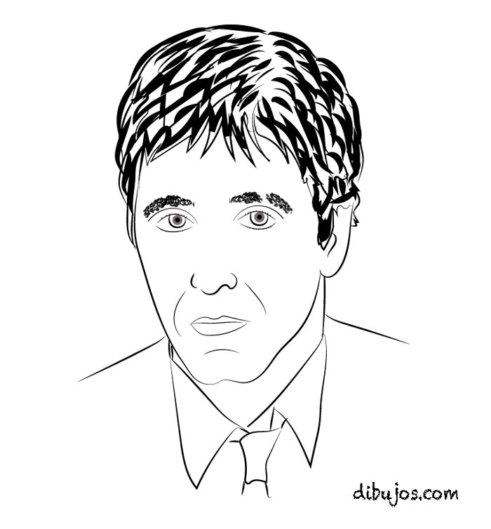 Dibujo de Al Pacino