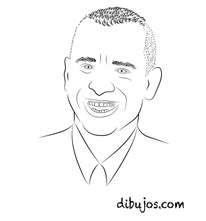 Dibujo de Eros Ramazzotti