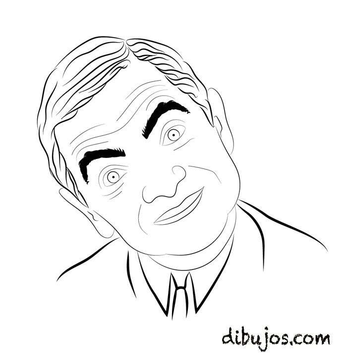 Dibujo de Mr Bean